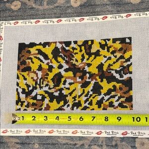 Animal PrintNeedlepoint Canvas